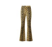 Roberto Cavalli Vaqueros De Denim Con Estampado Jaguar Skin - Female Marrón 42