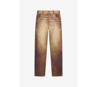 Roberto Cavalli Vaqueros Estampado Python - Male Pantalones Y Shorts Marrón 34