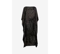 Roberto Cavalli Vestido Con Estampado Ornamental Black - Female Vestidos Black 44