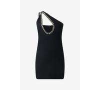 Roberto Cavalli Vestido Mini Con Escote Estilo Joya - Female Negro 38