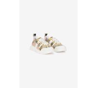 Roberto Cavalli Zapatillas Blancas Y De Jaguar Con Logo - Female Runners Nude/jaguar 37