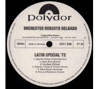 Roberto Delgado & His Orchestra - Roberto Delgado & His Orchestra - Latin Special '72 - Polydor - 2371 246