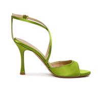 Roberto Festa - Xose Satin Sandal Pistacchio Verde - Shoes - Mujer - Verde - 37 EU -