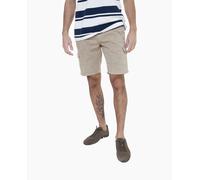 Roberto Torretta Bermuda falso lino cargo de hombre. Piedra 38