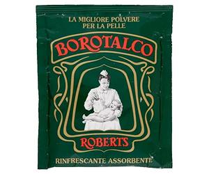Roberts Borotalco - Polvo de talco muy fino natural - Bolsa de 120 g