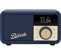 Roberts Revival PETITE2 - Radio Digital FM/Dab/Dab+ con Bluetooth, Azul Medianoche