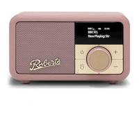 Roberts Revival PETITE2 - Radio Digital FM/Dab/Dab+ con Bluetooth, Rosa Polvoriento