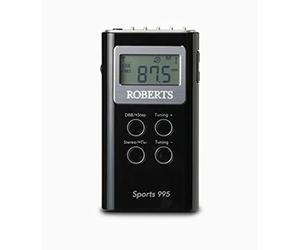 Roberts Sports 995 Radio Personal - Radio Portátil - FM/Am - Radio Retro - Negro