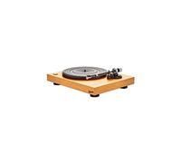 Roberts Stylus - Tocadiscos clásico de Vinilo de Alta fidelidad con preamplificador conmutable, Color Roble Claro