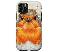 Robin Europeo Colorido Splash Carcasa para iPhone 11 Pro