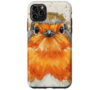 Robin Europeo Colorido Splash Carcasa para iPhone 11 Pro MAX