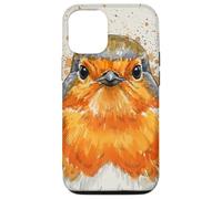 Robin Europeo Colorido Splash Carcasa para iPhone 12/12 Pro