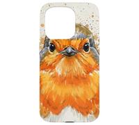 Robin Europeo Colorido Splash Carcasa para iPhone 15 Pro