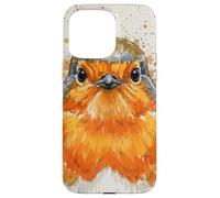 Robin Europeo Colorido Splash Carcasa para iPhone 15 Pro MAX