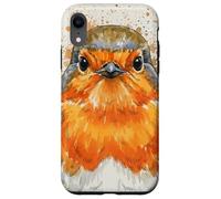 Robin Europeo Colorido Splash Carcasa para iPhone XR