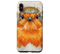 Robin Europeo Colorido Splash Carcasa para iPhone XS MAX