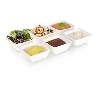 Robin Goods® Set 6 Cuencos de Postre de Porcelana | Cuencos para postres, salsas, compota, ensalada y desayuno buffet