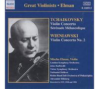 Robin Hood Dell Orchestr Elman: Tchaikovsky/Wieniawski - (CD) (Importación USA)