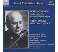 Robin Hood Dell Orchestr Elman: Tchaikovsky/Wieniawski - (CD) (Importación USA)