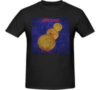 Robin Trower No More Worlds to Conquer T Shirt Mens Fashion Cotton Round Neck Short Sleeve Tops Black XL