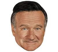Robin Williams (Smile) Mascaras de personajes famosos, caras de carton