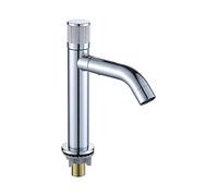 Robinet de Bassin de Salle de Bain Mount de Pont Noir cromation Simple Froide Robinet en Acier Inoxydable Pour lavabo à lavabo lavé