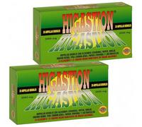 Robis Higastion - Pack Ahorro 2 x 20 Viales de 10 ml - Con Hojas de Alcachofa, Menta, Hinojo, Rábano Negro, Piña y Papaya - Favorece la Función Hepática y Biliar