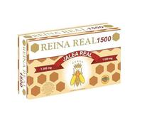 Robis Reina Real 1500 | Jalea Real Fresca | Estimulante De La Energía Física - Fortalece Sistema Nervioso - Ayuda A Eliminar El Agotamiento Mental | 20 Ampollas de 10ml