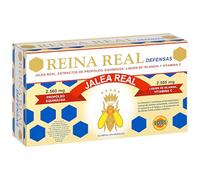 Robis Reina Real Defensas 20 Ampollas de 10ml - Jalea Real Fresca con Propóleo, Equinácea y Vitamina C - Refuerzo del Sistema Inmunitario y Energía