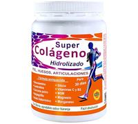 Robis Super Colágeno Hidrolizado 350gr - Con Magnesio, Ácido Hialurónico y Vitamina C - Cuidado de Articulaciones, Huesos y Piel - Alta Biodisponibilidad - Sabor Naranja