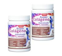 Robis Super Colageno Hidrolizado - Pack Ahorro 2 x 300gr - Con Vitamina C, Magnesio, MSM, Silicio y Ácido Hialurónico - Contribuye al Funcionamiento de los Huesos, Cartílagos y Piel - Sabor Chocolate