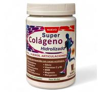 Robis Super Colageno Hidrolizado Polvo 300gr - Con Vitamina C, Magnesio, MSM, Silicio y Ácido Hialurónico - Contribuye al Funcionamiento de los Huesos, Cartílagos y Piel - Sabor Chocolate
