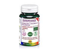 Robis Espirulina+Chlorella +Acido Folico+Hierro+B12 90Comp