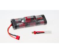 Robitronic Batería NiMH 4000mAh 8,4V Hump Pack T-Conector Y Tamiya / R05151