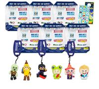 Roblox - Juego de perchas y squooshems misteriosos para niños, paquete con 3 bolsas ciegas Roblox Squooshem, 3 perchas, DLC, más calcomanías, más, minifiguras misteriosas para niños y niñas