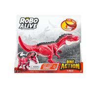 Dinosaurio Zuru Robo Alive: Dino Action T- Rex Rojo Figura Articulada
