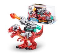 ROBO ALIVE Dino Wars Mega-Rex by ZURU, Batalla de Dinosaurios, Niños 4-8, Caminata Realista, Gaint T-Rex con Armadura y Armas de Combate, Dinosaurio de Juguete electrónico, 30 cm (T-Rex)