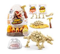 ROBO ALIVE Fossil Find Amber Adventure de ZURU, Caja Sorpresa y Dinosaurio de Juguete para niños (Ankylosaurus)