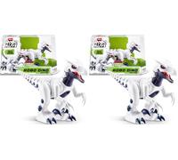 ROBO ALIVE Juguete Robo Dino Raptor Robotic de ZURU, Dinosaurio electrónico de Juguete para niños (Paquete de 2)
