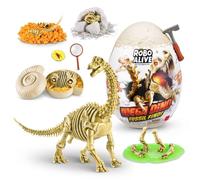 Robo Alive Mega-Dino Fossil Find Brontosaurus por ZURU Boys 4-8 Dig and Discover, Stem - Excava fósiles prehistóricos, Juguetes educativos, Gran Kit de Ciencia de Regalo para niñas y niños