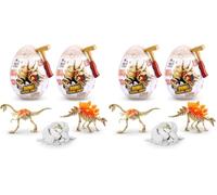 Robo Alive Mini Dino Fossil Find (2 Pack, Gigantoraptor & Stegosaurus) (Paquete de 2)