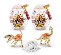 Robo Alive Mini Dino Fossil Find (2 Pack, T-Rex & Brontosaurus)