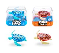 ROBO ALIVE Turtle Tortuga de natación robótica (Paquete de 2, Naranja y Azul), 71100A