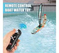 Robo Boats para bañera, botes de juguete para el control remoto de juegos de agua,Barcos RC para adultos | Con luces LED, 2,4 ghz navegando para aventuras al aire libre, de lago divertida del patio tr