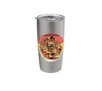 Robo Scorpion Steampunk Escorpiones Animales del Mundo Vaso térmico de acero inoxidable de doble pared
