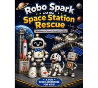 Robo Spark and the Space Station Rescue: A Fun Space Adventure Activity Book for Kids (Robo Spark Adventures)