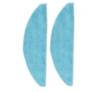 Roboparts® Pack 2 mopas de fregado para Cecotec Conga 8290 Immortal Ultrapower Home y 7490 Immortal con Bolsa Lavable para Lavadora, recambios Lavables y Reutilizables