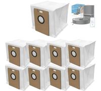 Roboparts® Pack de 8 Bolsas de Aspiradora para Tapo RV30 Max Plus Bolsas de Polvo para Tapo RV20 Max Plus RVA202 Respuesto para Aspiradora Accesorios