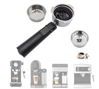 Roboparts® Portafiltro de café de Acero Inoxidable de 51 mm para cafetera Cecotec Power Expresso 20, Cafelizzia 790, Power Instact-ccino 20