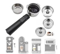 Roboparts® Portafiltro de café de Acero Inoxidable de 51 mm para cafetera Cecotec Power Expresso 20, Cafelizzia 790, Power Instact-ccino 22